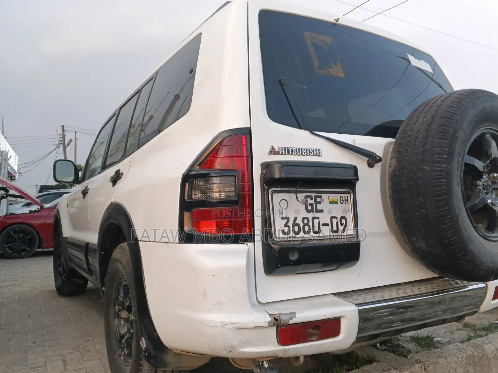 Mitsubishi Pajero 2008 White