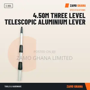 4.50M Three Level Telescopic Aluminium Lever - C-054