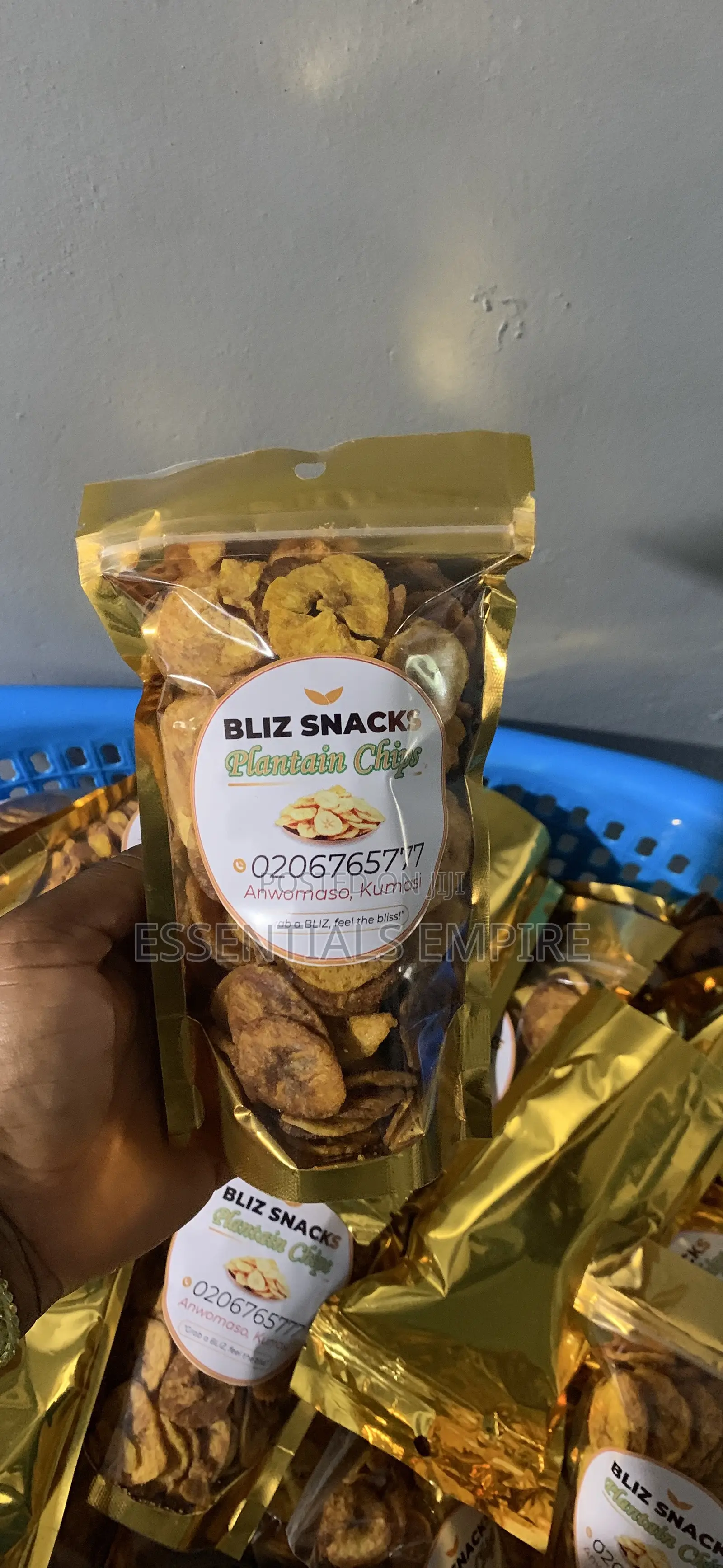 Crunchy Plantain Chips