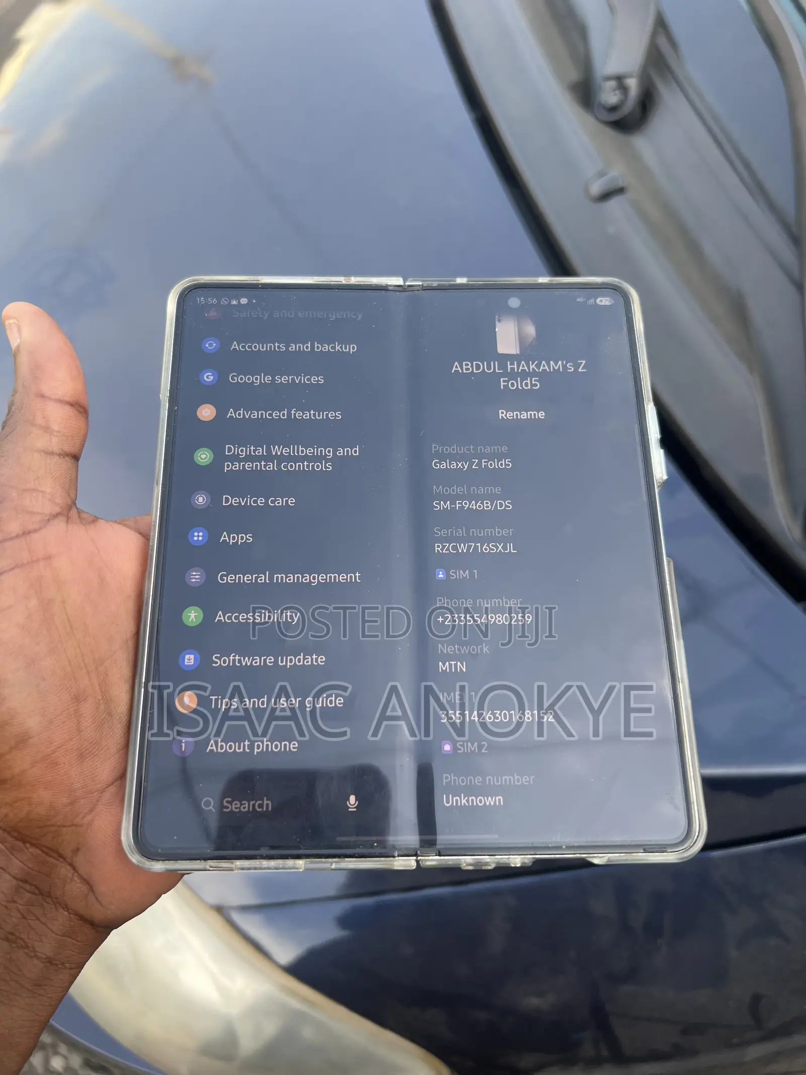Samsung Galaxy Z Fold 5 256 GB White