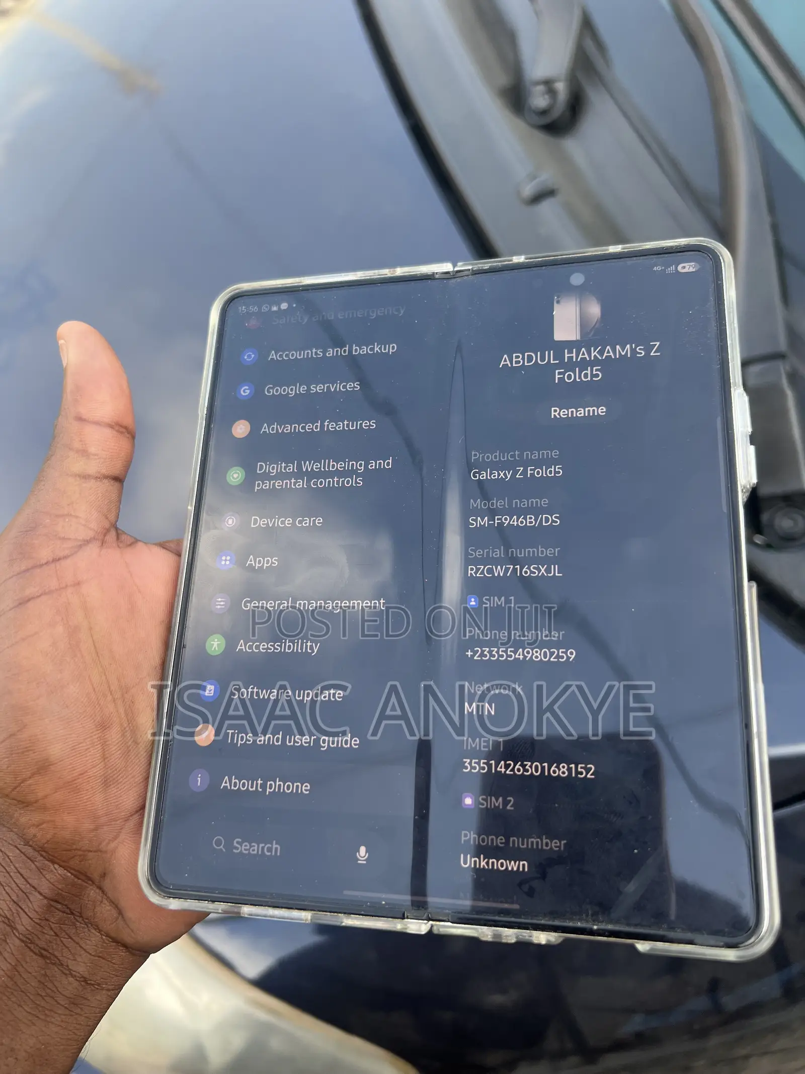 Samsung Galaxy Z Fold 5 256 GB White
