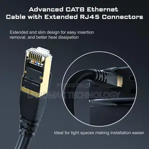 Cat8 Ethernet Cable Outdoor&Indoor 1.5m, 3m, 5m, 10m High Speed 40Gbps
