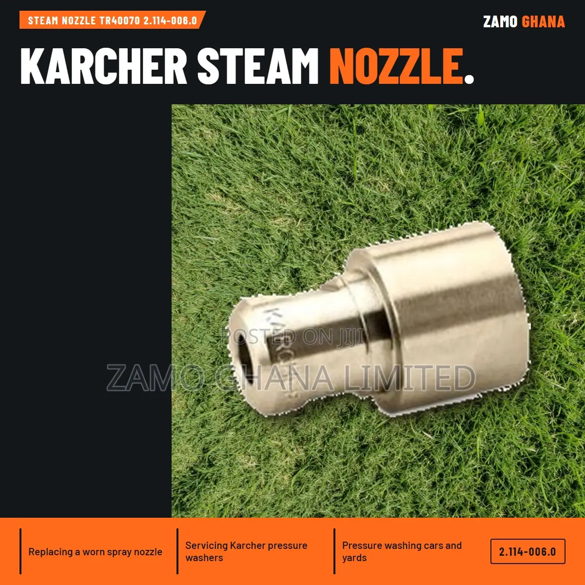 Steam Nozzle Tr40070 .114-006.0