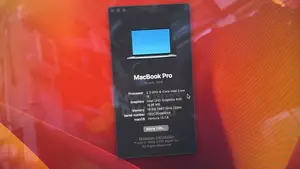 Laptop Apple MacBook Pro 2020 16GB Intel Core i9 SSD 512GB
