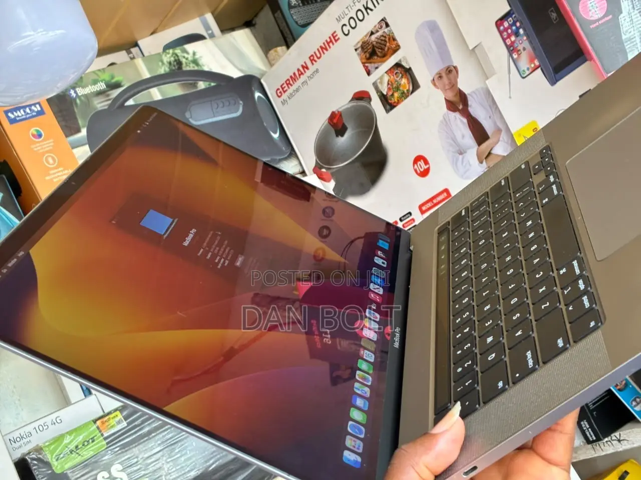 Laptop Apple MacBook Pro 2020 16GB Intel Core i9 SSD 512GB