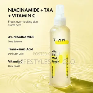 Tiam Vita B3 Serum, Sunscreen &:Toner Mist 200ml 3Set