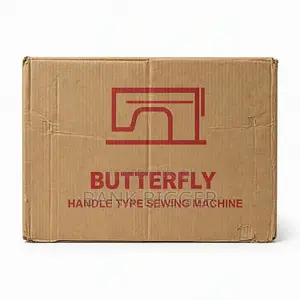 Brand New Manual Butterfly Sewing Machine With Wooden Base
