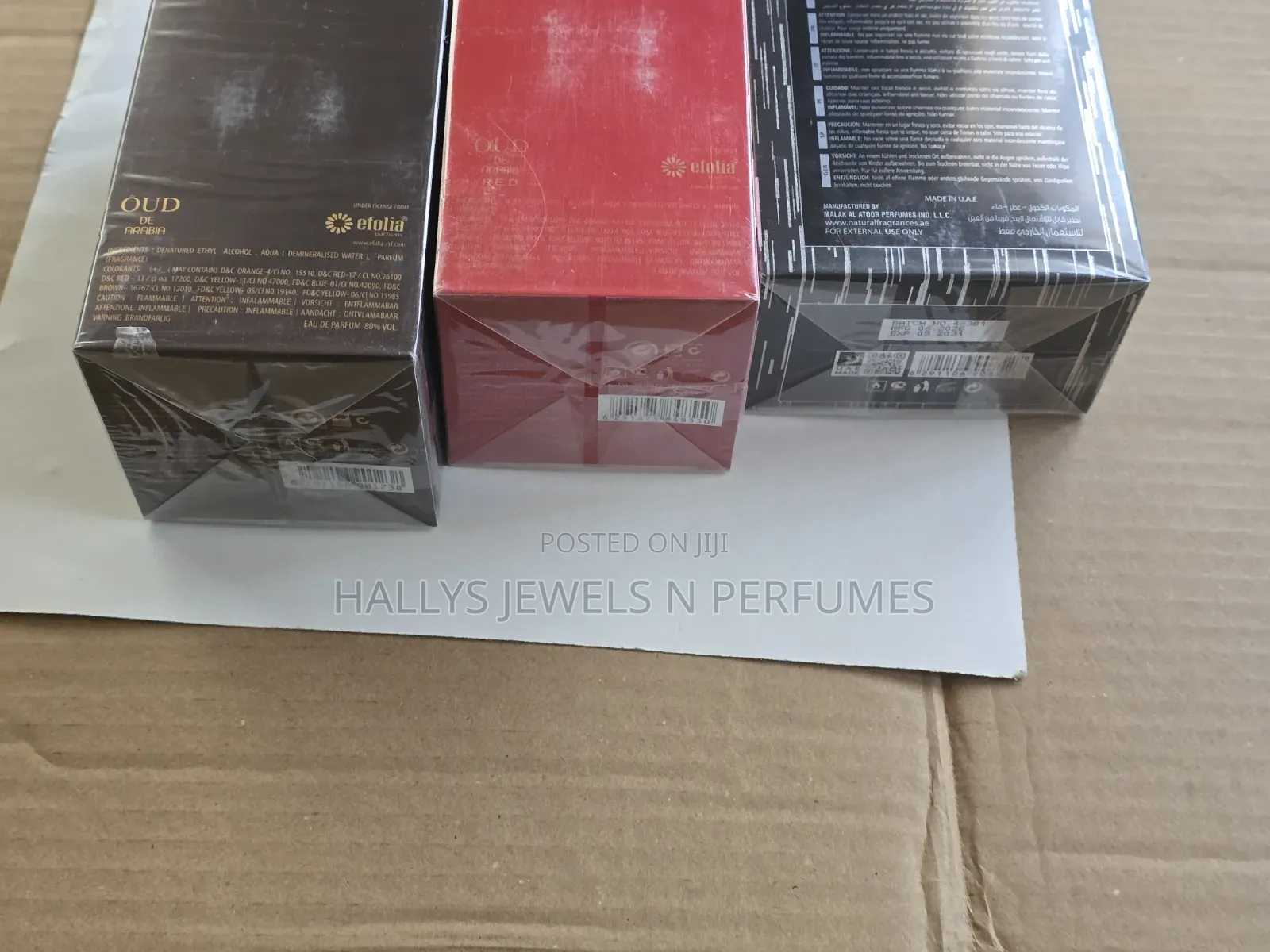 Oud De Arabia (Red, Extreme) Perfume by Efolia