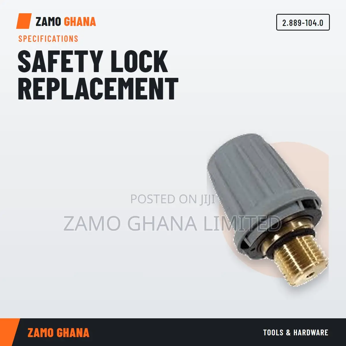 Safety Lock Replacement - 2.889-104.0