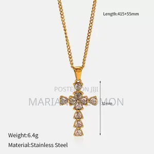 Crucifix / Cross Necklaces ( Gold Plated )