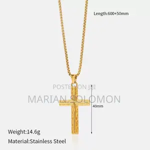 Crucifix / Cross Necklaces ( Gold Plated )