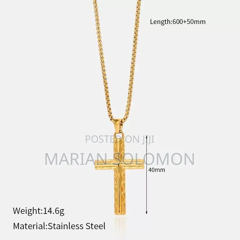 Crucifix / Cross Necklaces ( Gold Plated )