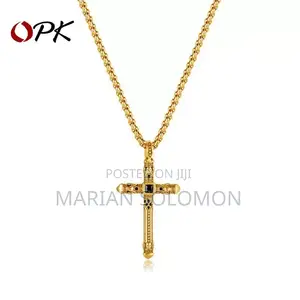 Crucifix / Cross Necklaces ( Gold Plated )