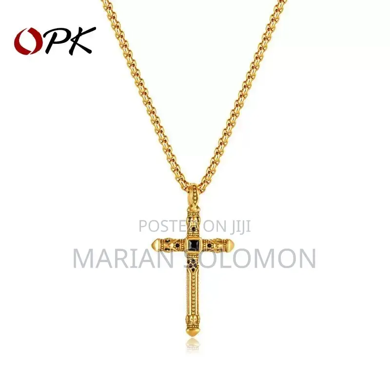 Crucifix / Cross Necklaces ( Gold Plated )