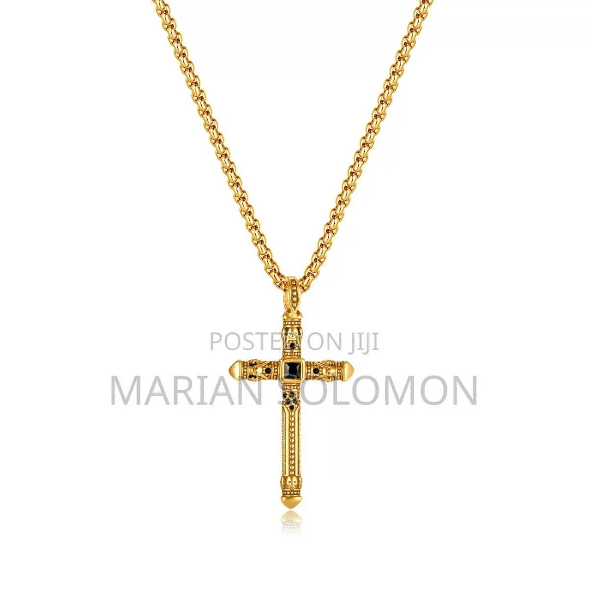 Crucifix / Cross Necklaces ( Gold Plated )