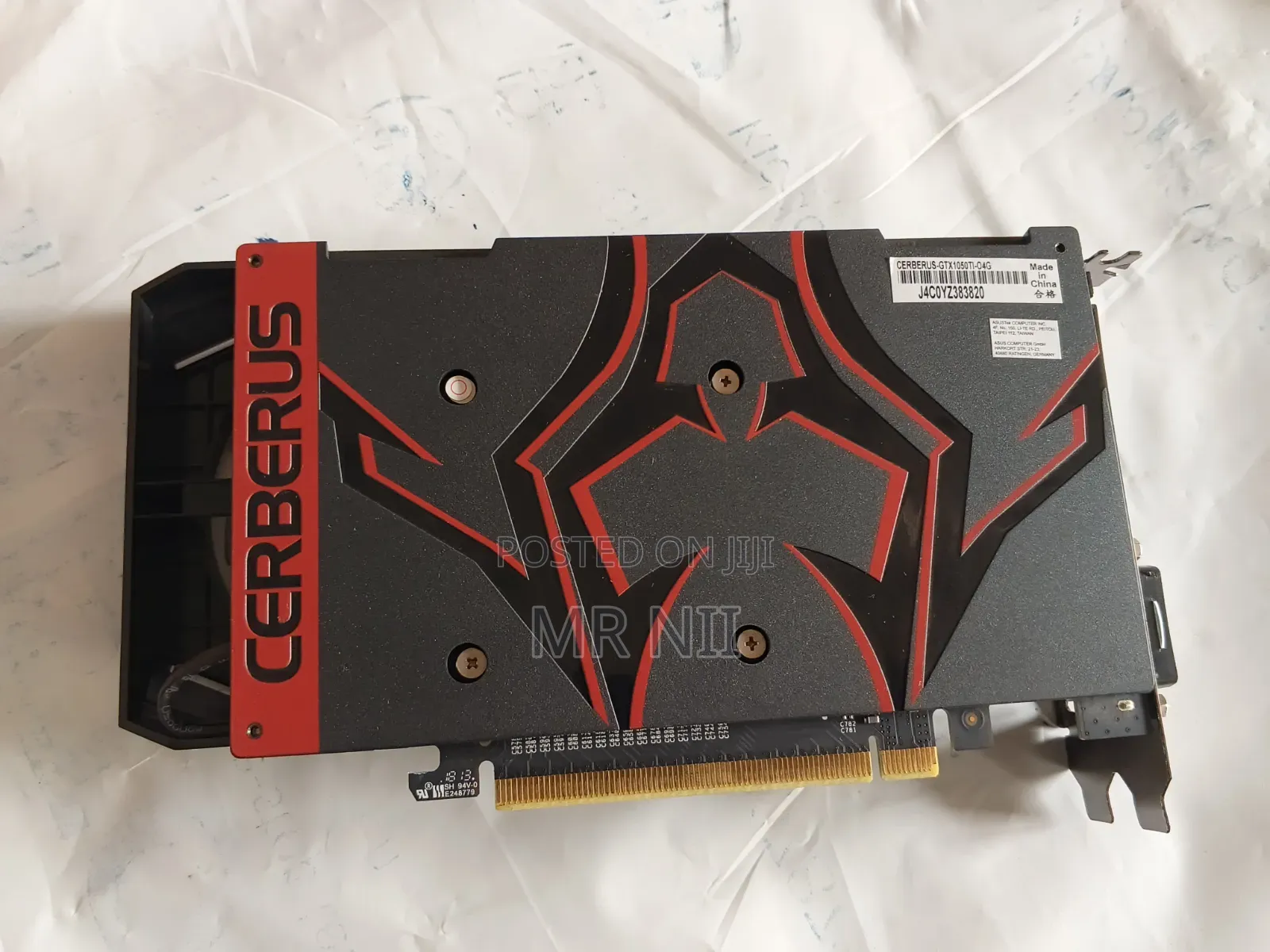 ASUS GeForce GTX 1050 Ti 4GB Graphics Card