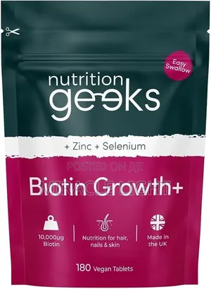 Nutrition Geeks Biotin Growth