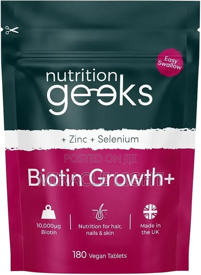 Nutrition Geeks Biotin Growth