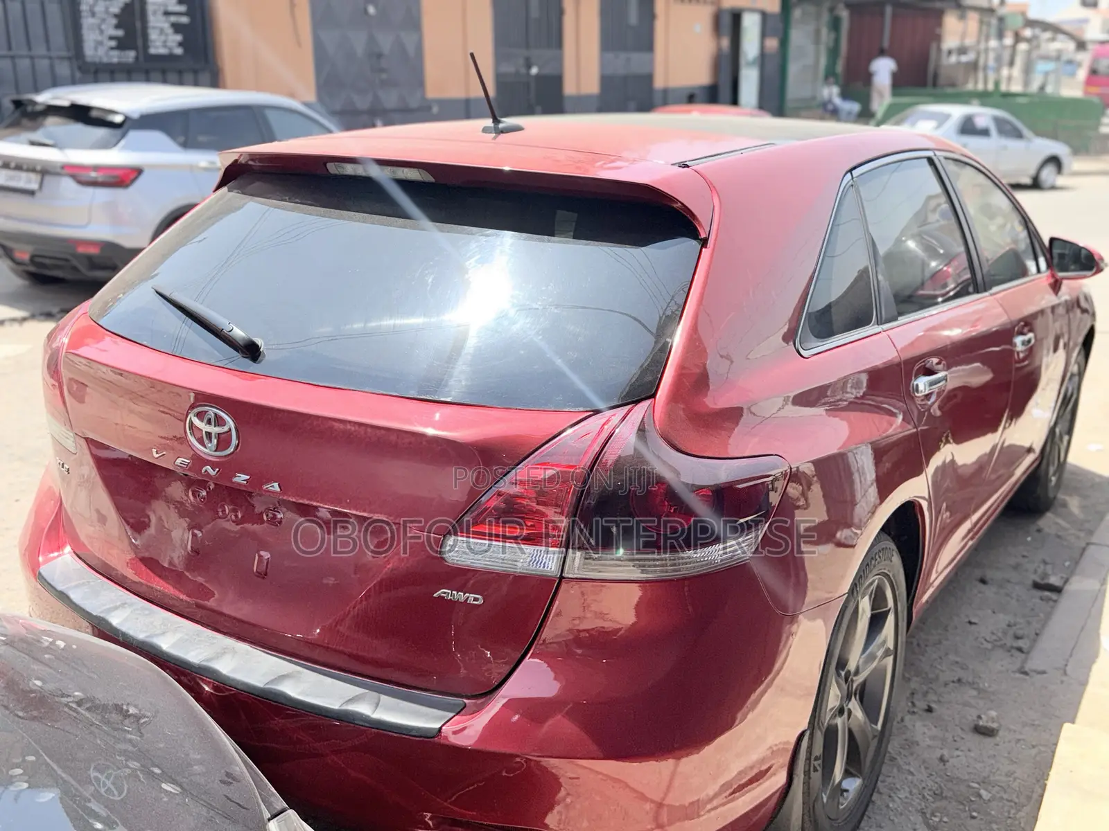 Toyota Venza Limited 2014 Red