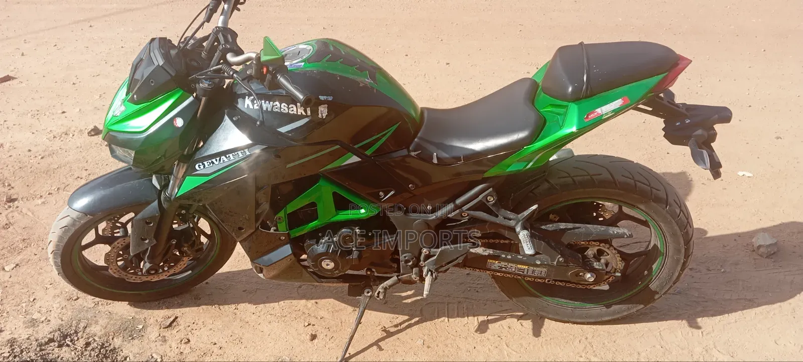 Kawasaki Z400 2021 Green