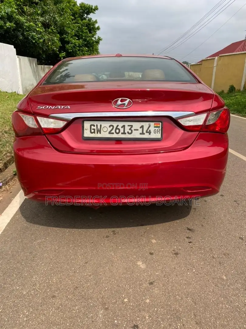 Hyundai Sonata 2012 Red