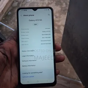 Samsung Galaxy A13 5G 64 GB Black