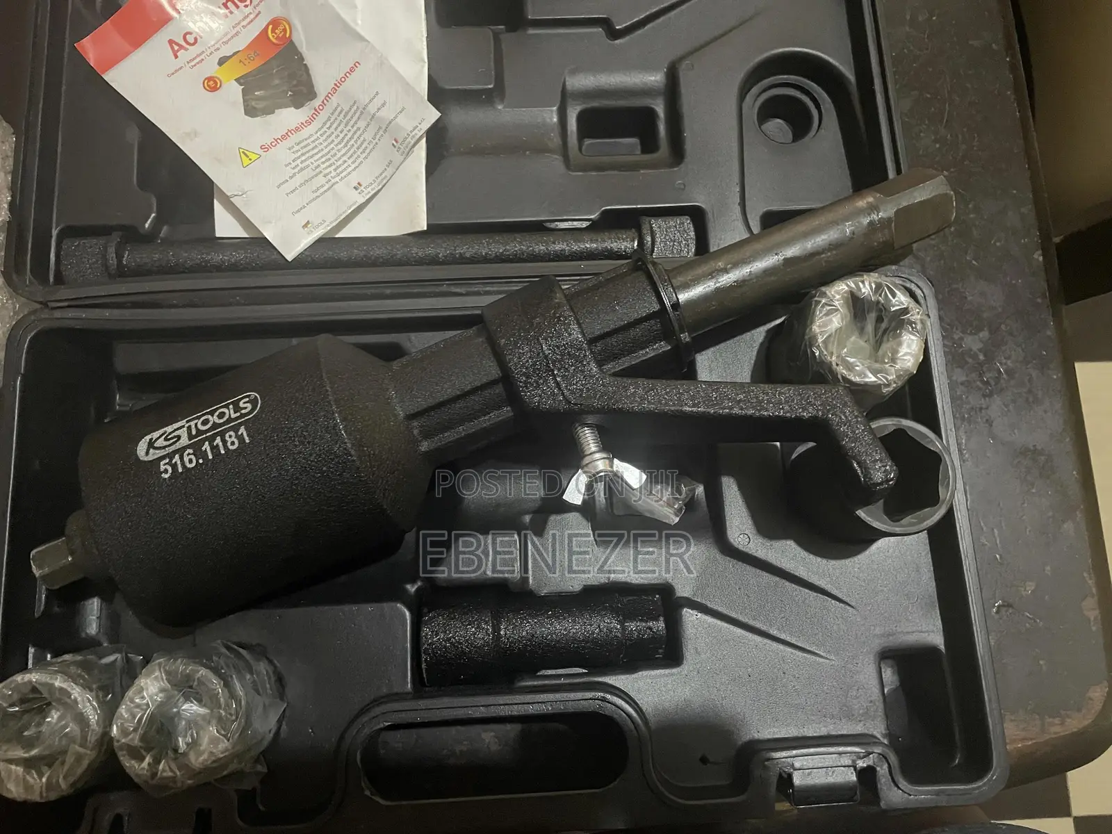 Original Cordless Torque Wrench for Loosening Truck Tires From Germany