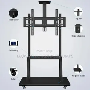 Premium Universal Mobile TV Stand 32-75 Inches