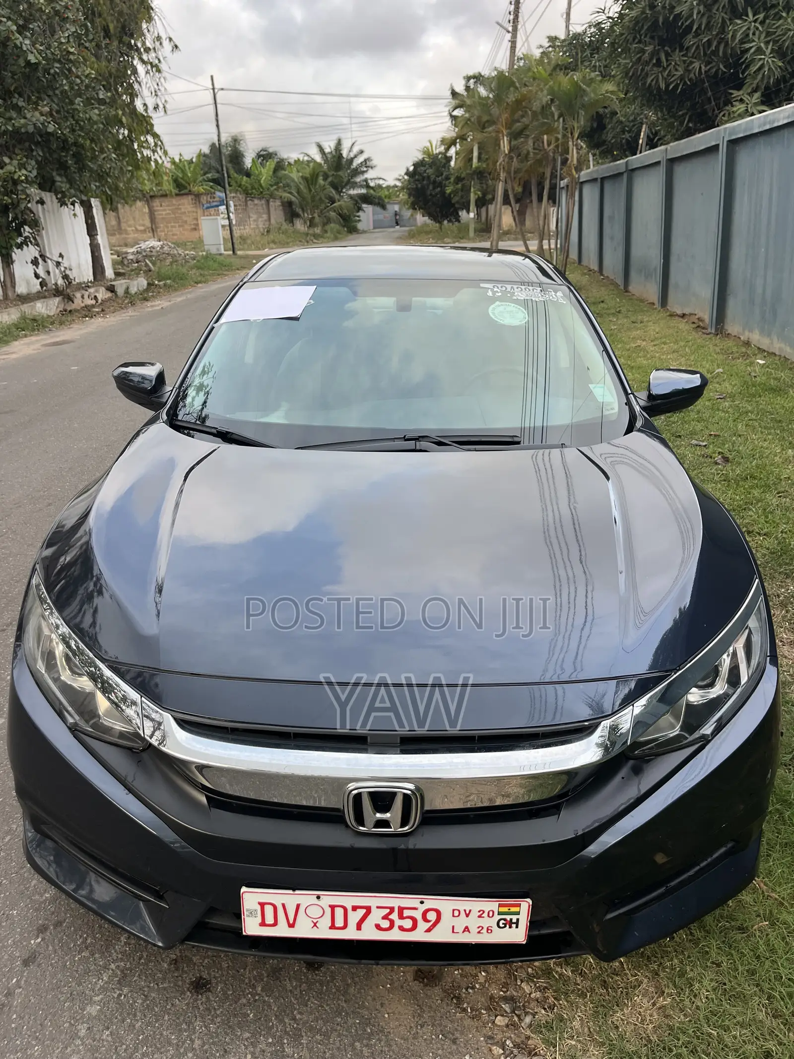 Honda Civic LX Sedan 2018 Blue