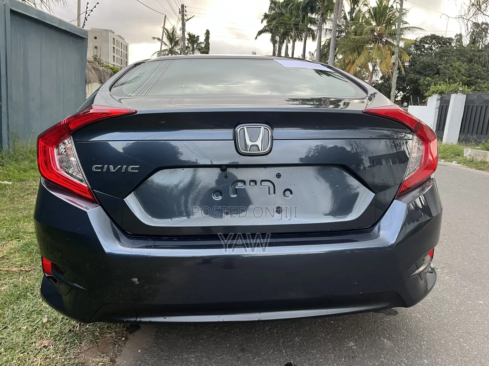 Honda Civic LX Sedan 2018 Blue