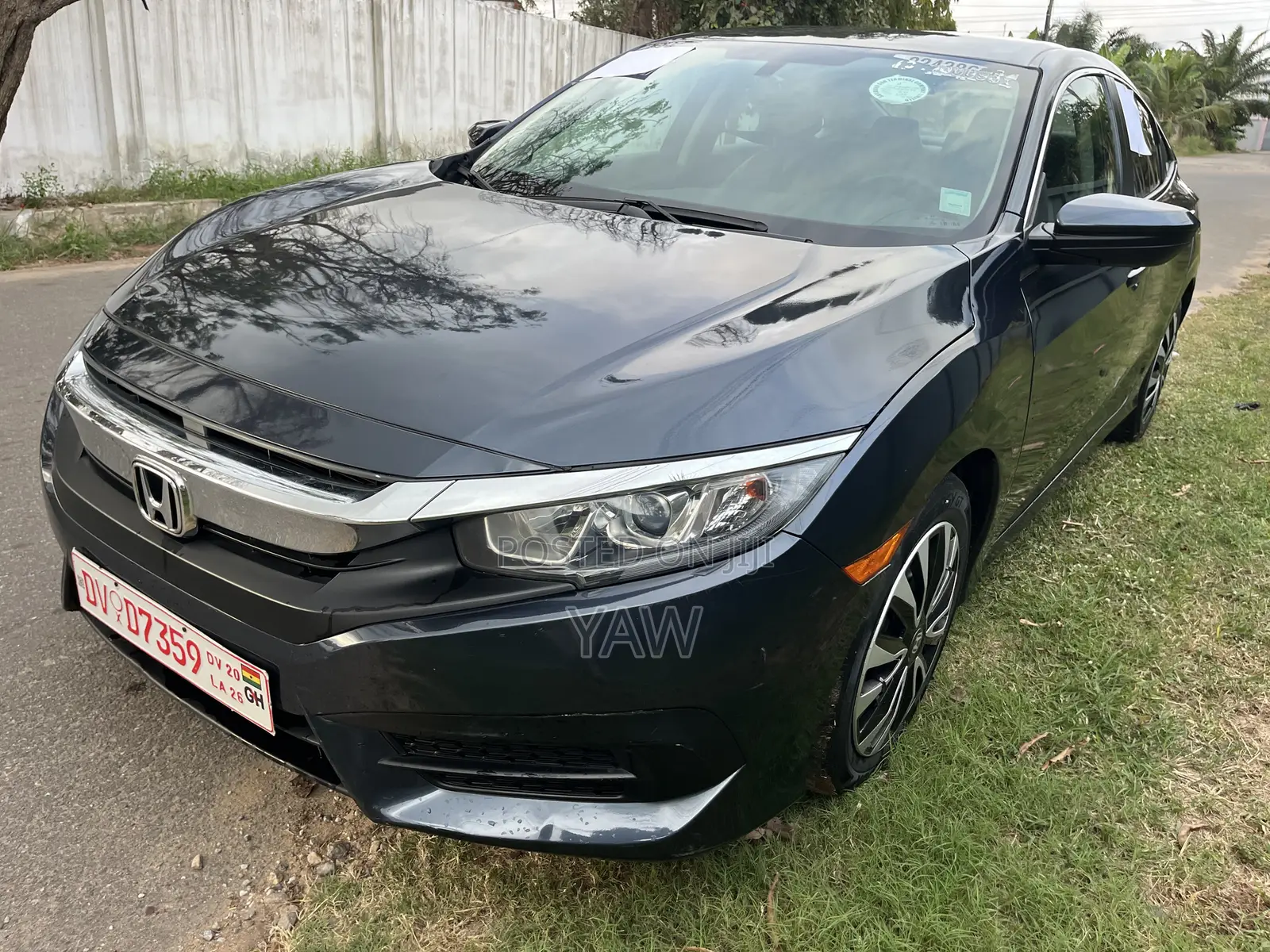Honda Civic LX Sedan 2018 Blue