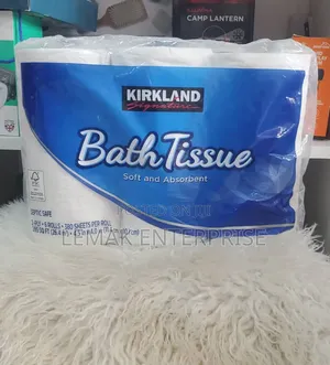 Kirkland Signature Bath Tissue Toilet Paper.