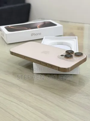 New Apple iPhone 16 Pro Max 256 GB Gold