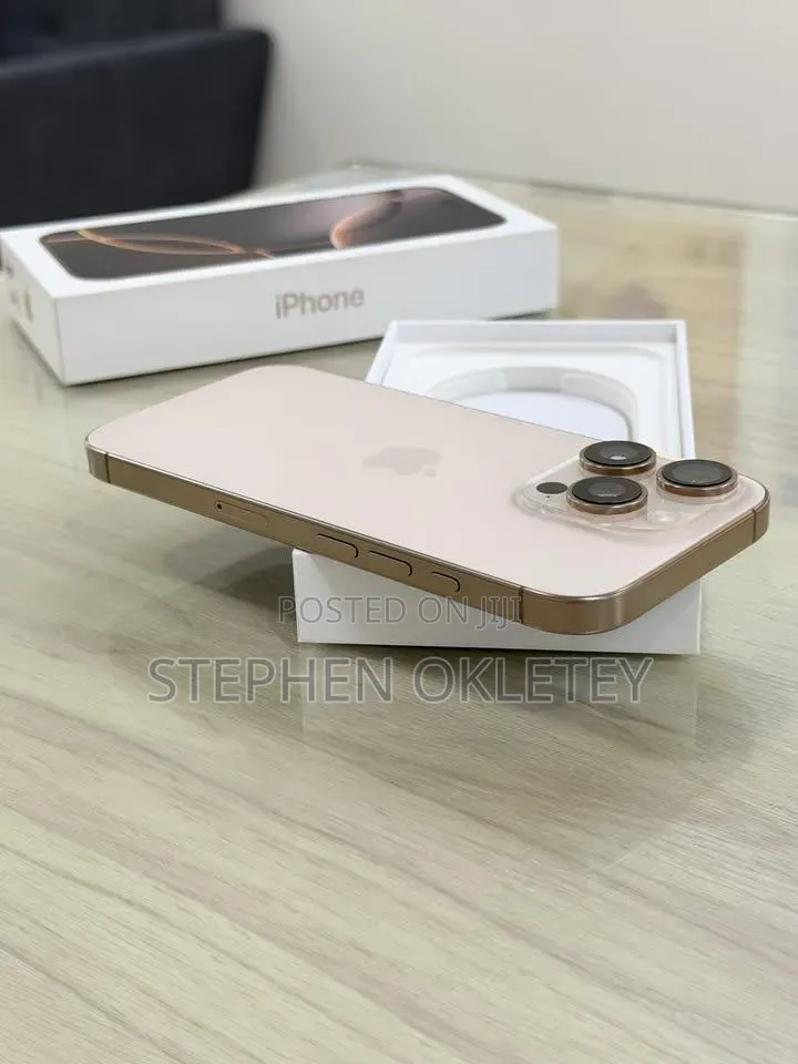 New Apple iPhone 16 Pro Max 256 GB Gold