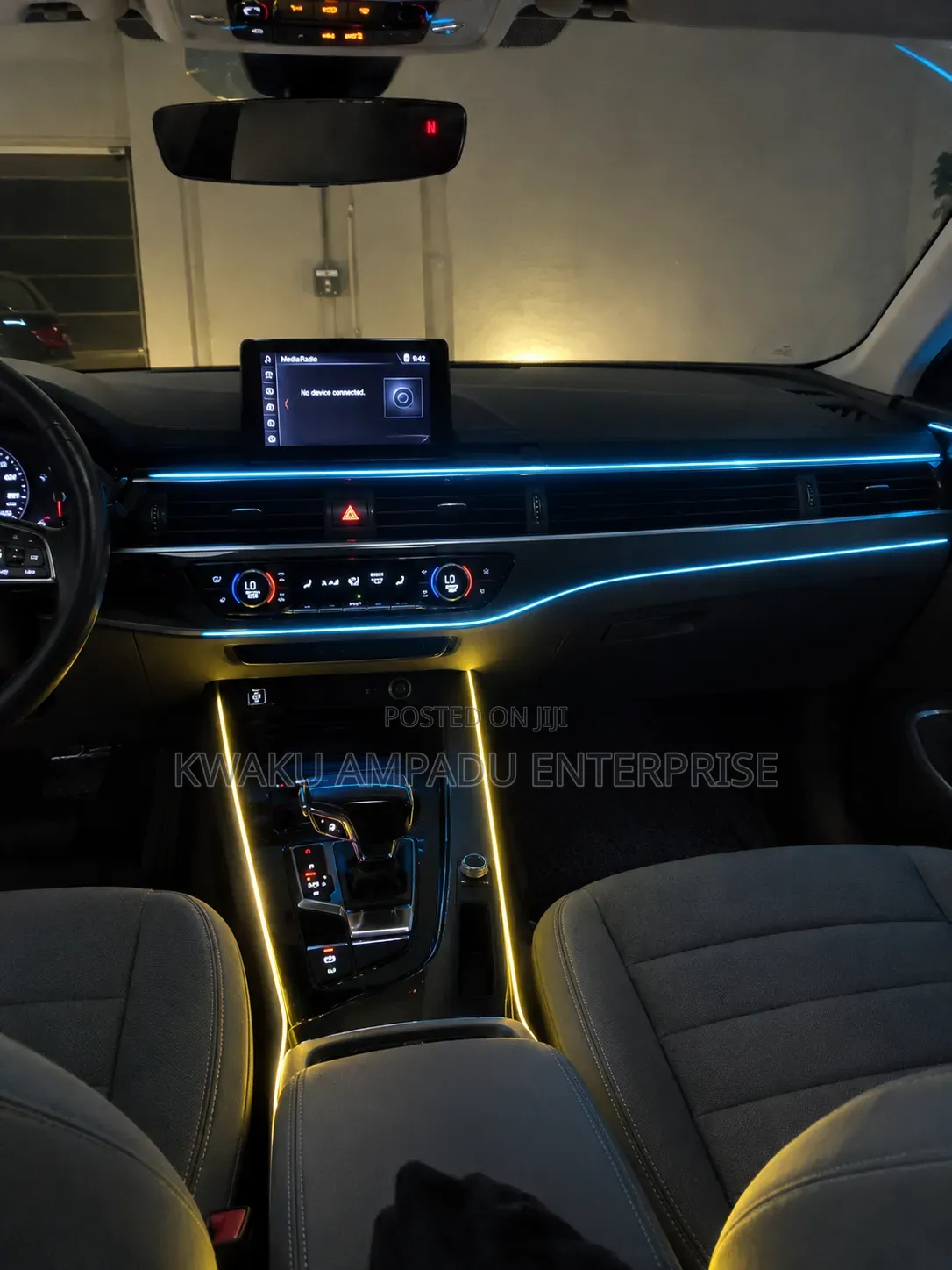 Car Music LED Ambient Light - 7 Colors
