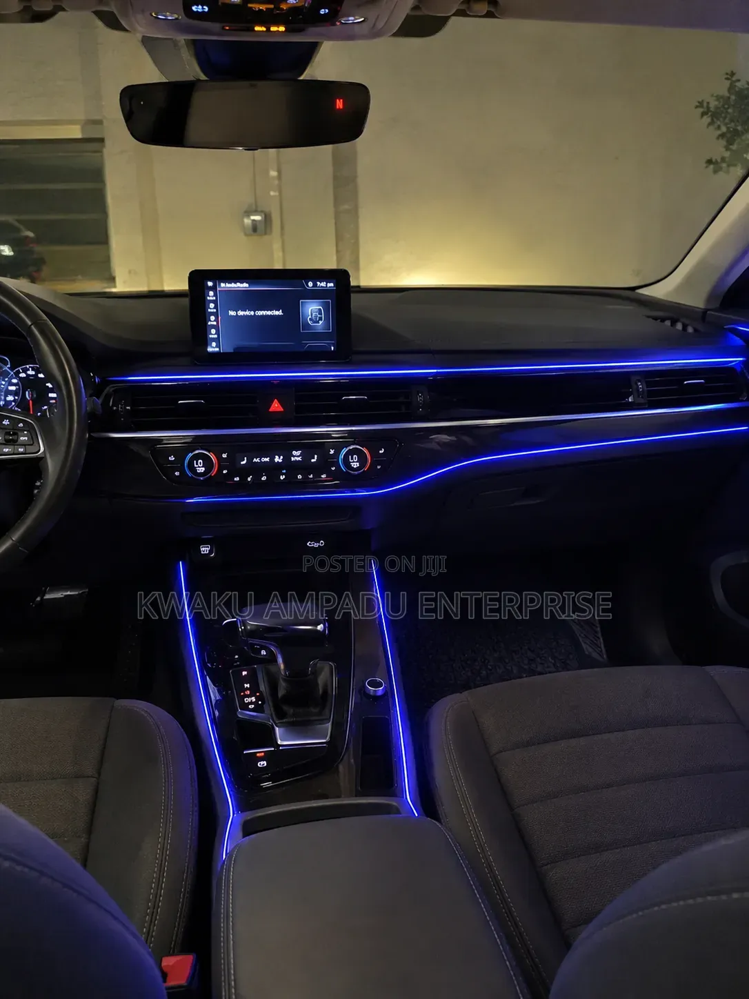 Car Music LED Ambient Light - 7 Colors