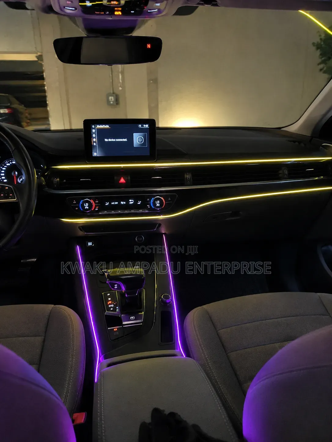 Car Music LED Ambient Light - 7 Colors