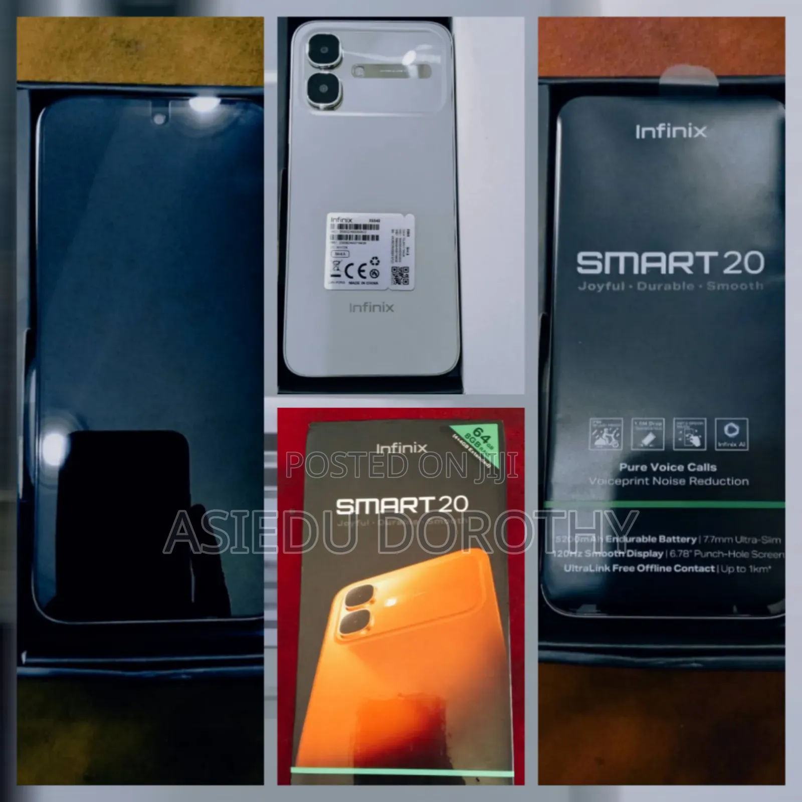 New Infinix Smart 20 64 GB Silver