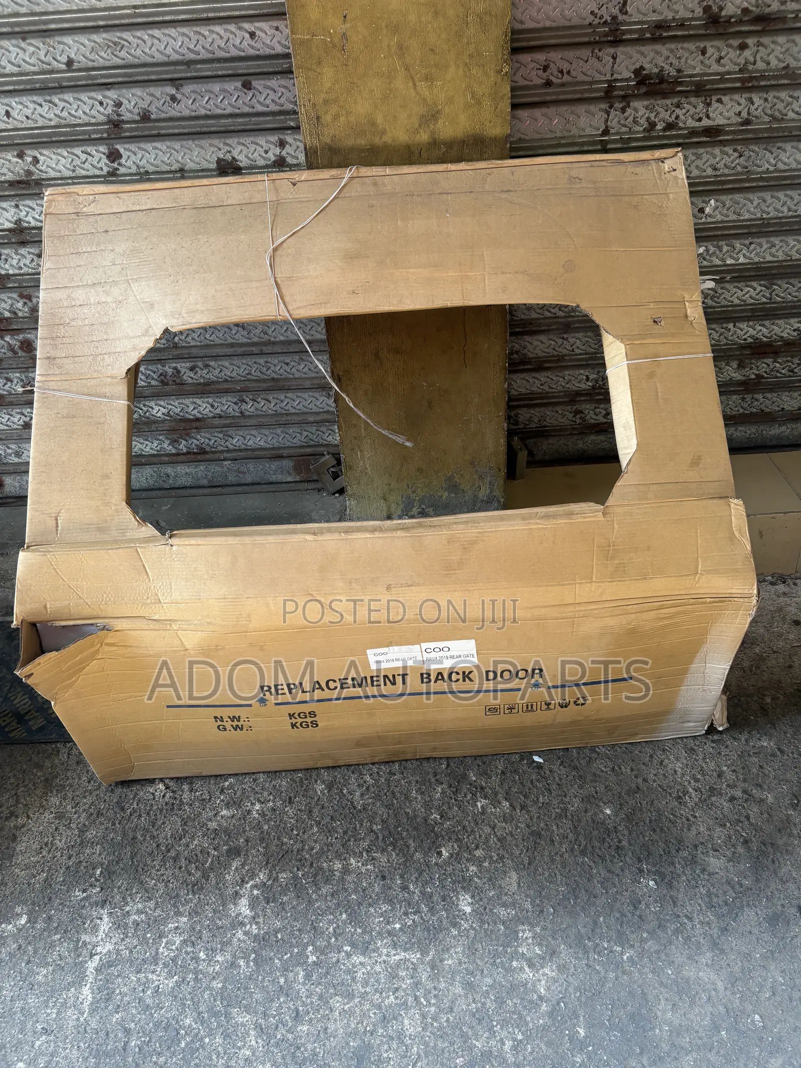 Toyota RAV4 Empty Boot 2019 2020 2021 2022 2023 2024