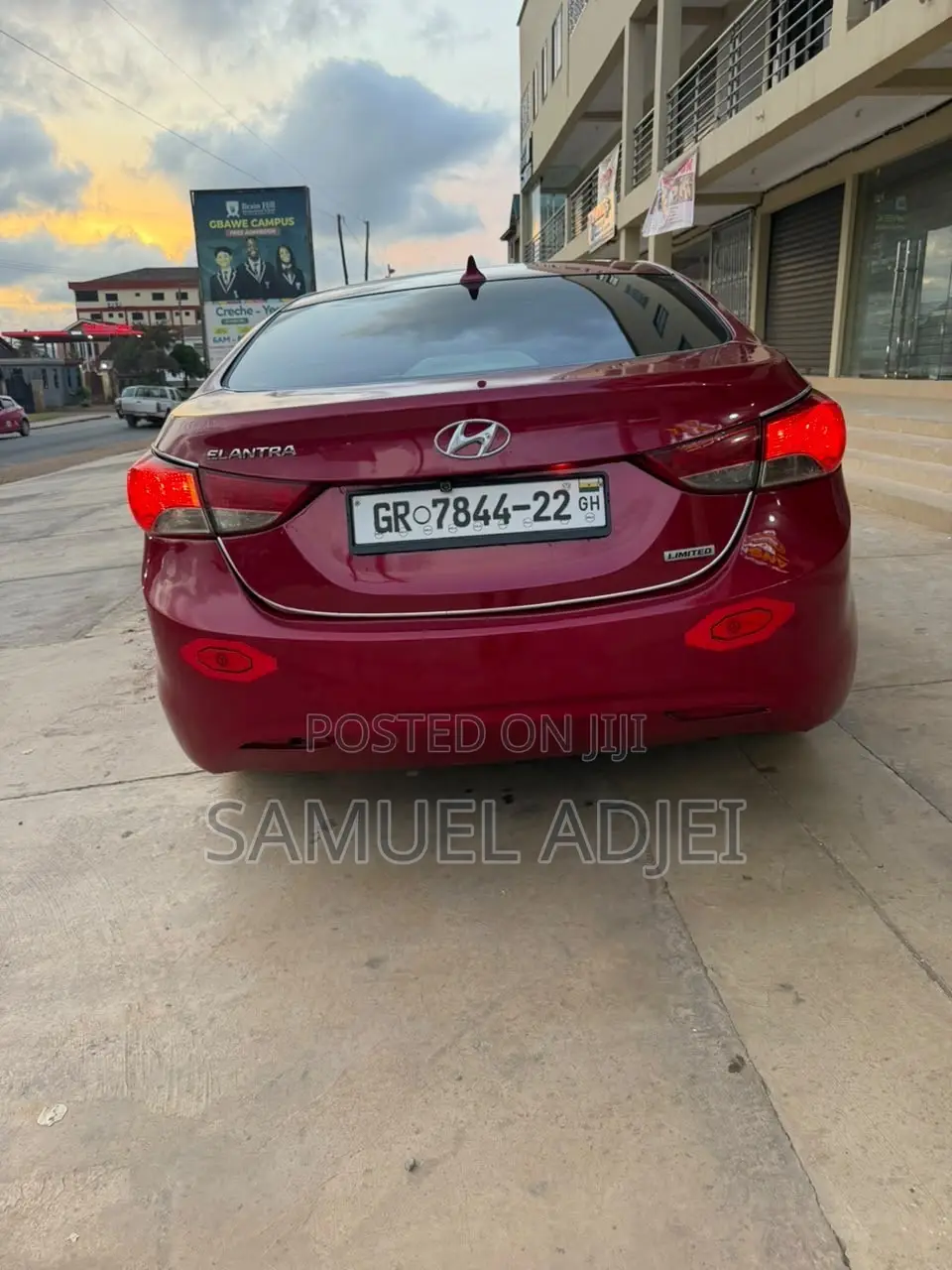 Hyundai Elantra 2013 Red