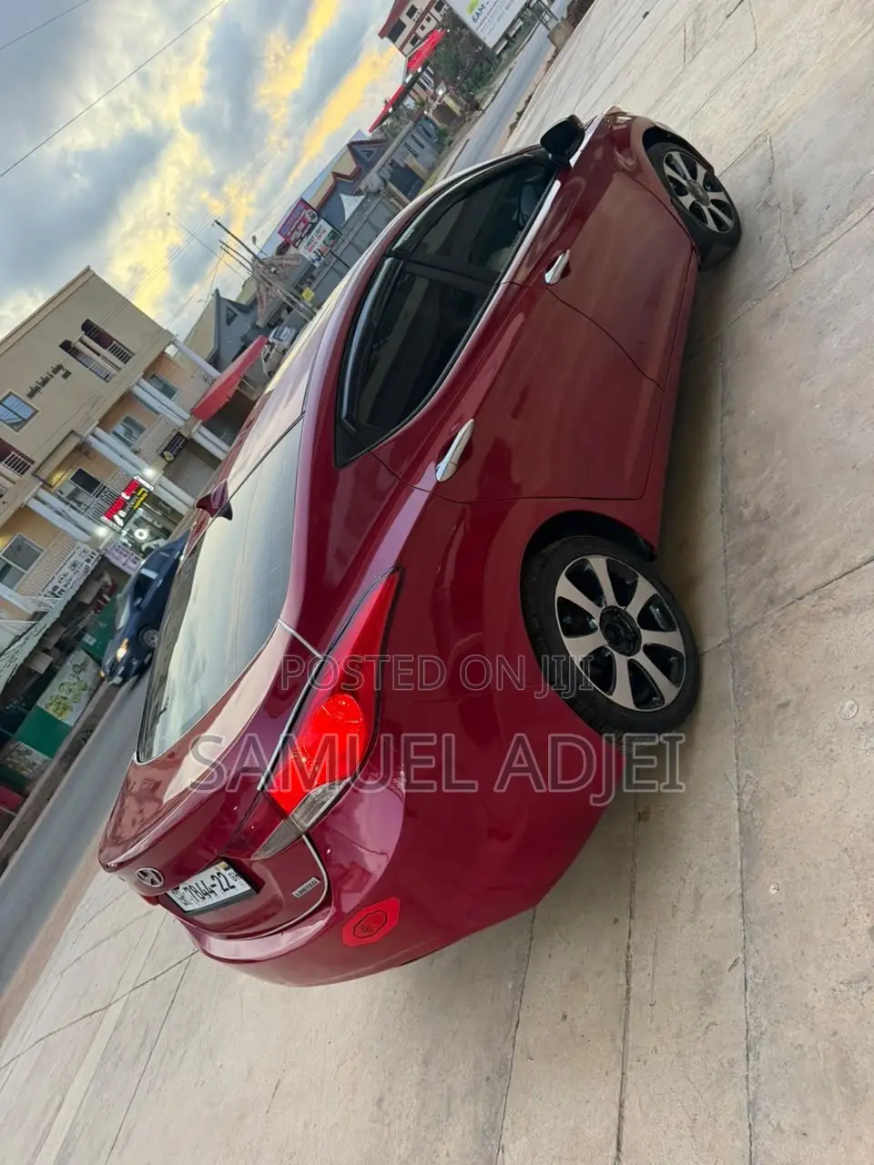 Hyundai Elantra 2013 Red