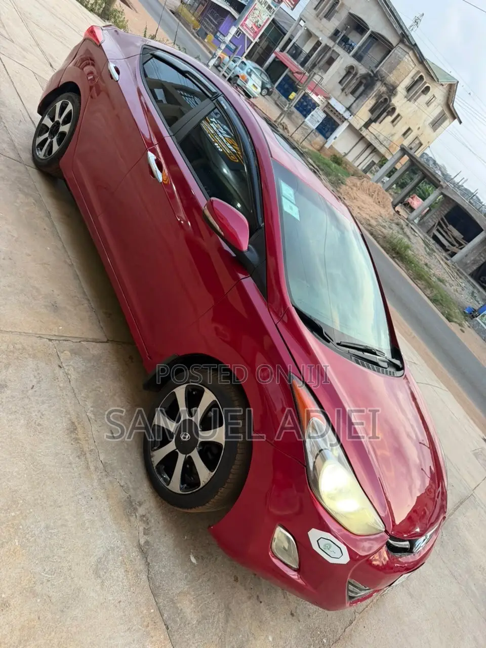 Hyundai Elantra 2013 Red