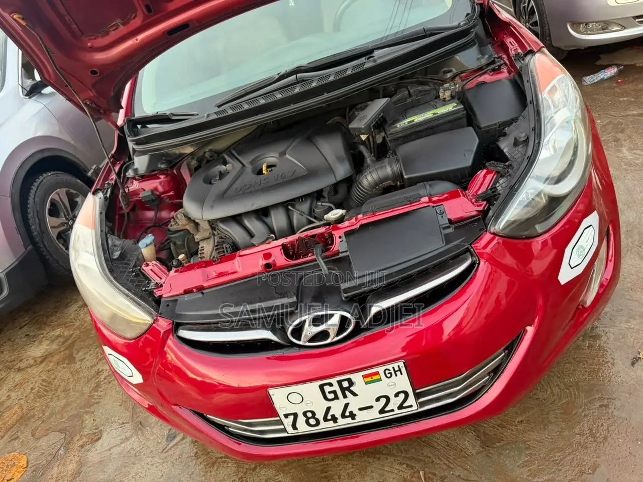Hyundai Elantra 2013 Red