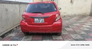 Toyota Vitz 2013 Red