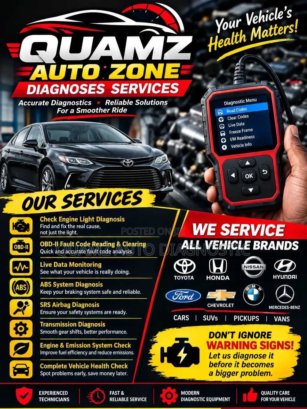 Automobile Diagnostic Services