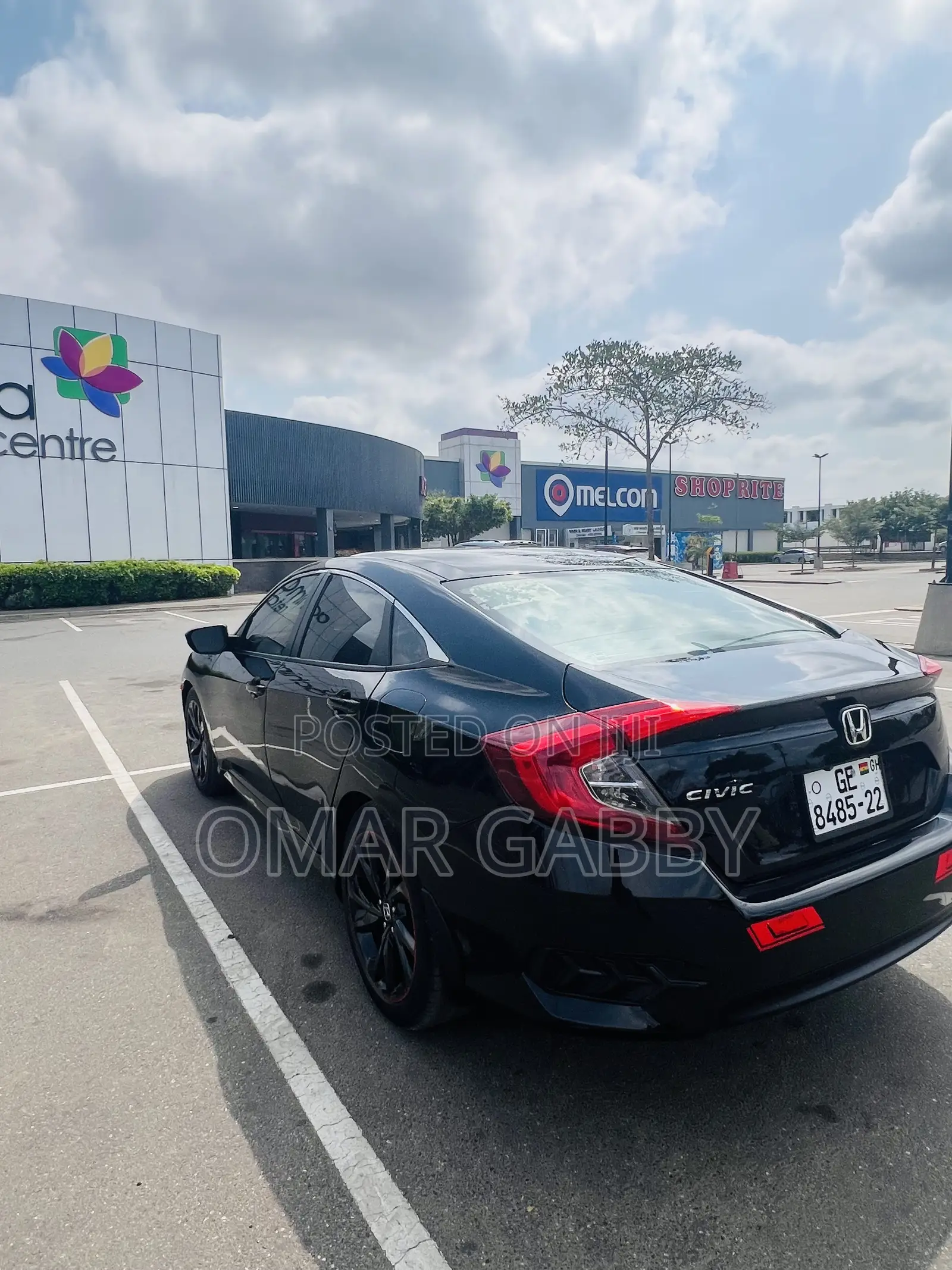 Honda Civic LX 4dr Sedan (2.0L 4cyl) 2017 Black