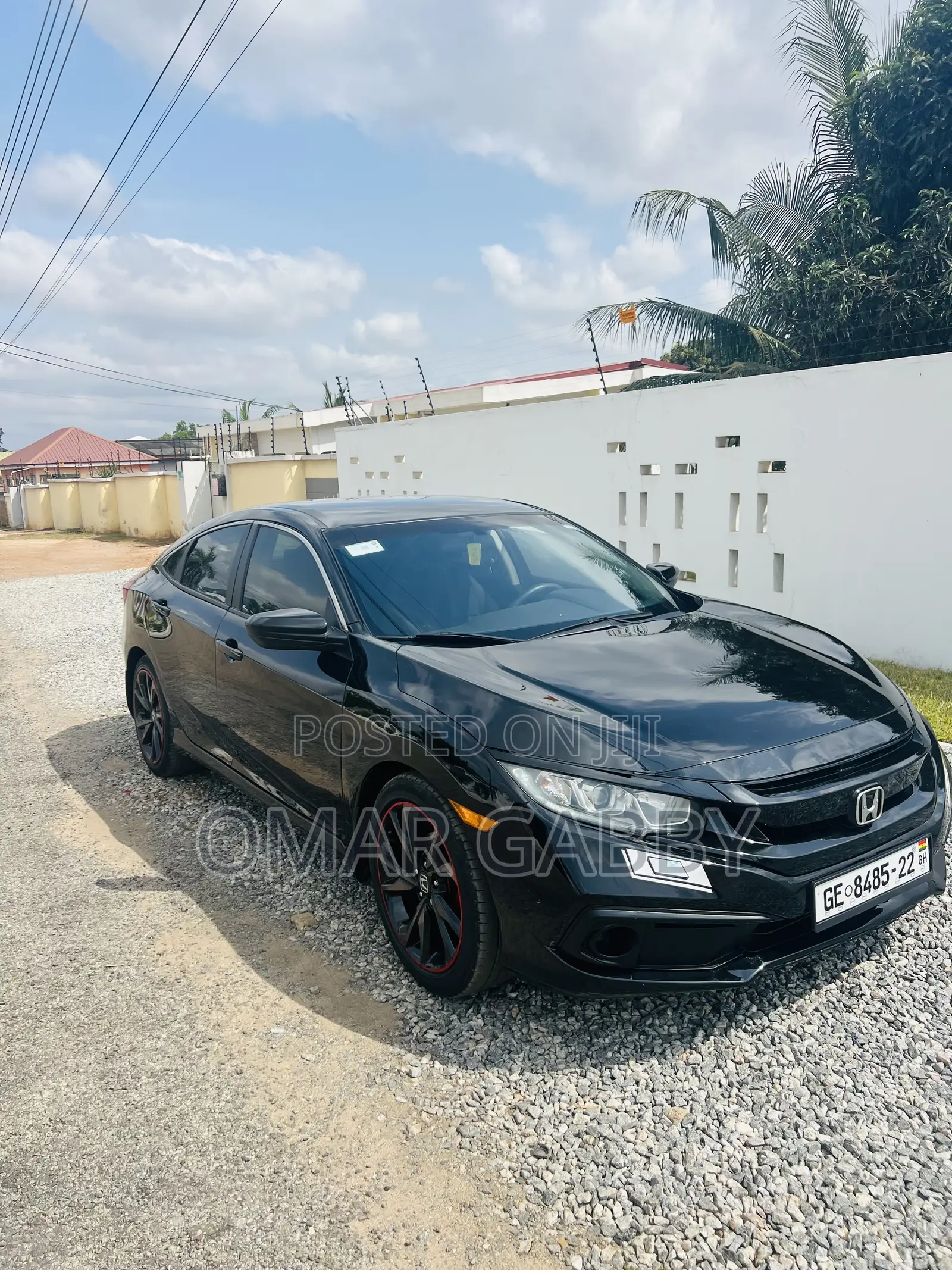 Honda Civic LX 4dr Sedan (2.0L 4cyl) 2017 Black