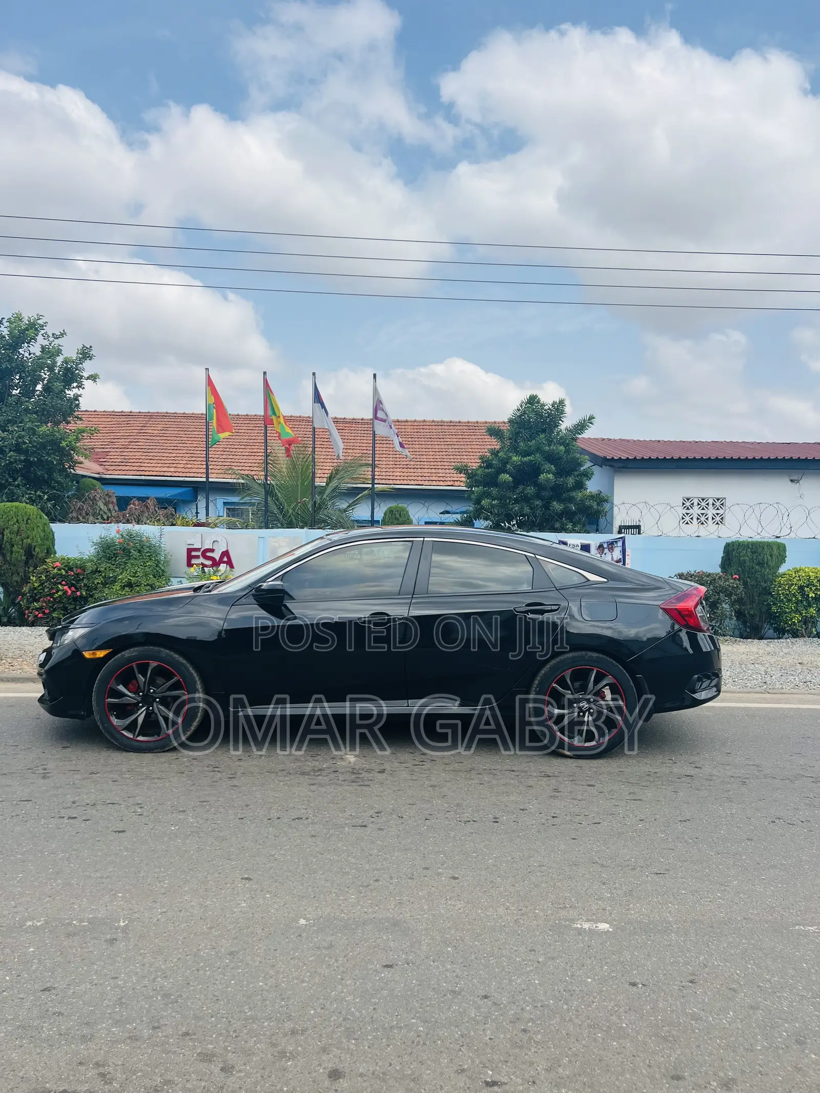 Honda Civic LX 4dr Sedan (2.0L 4cyl) 2017 Black