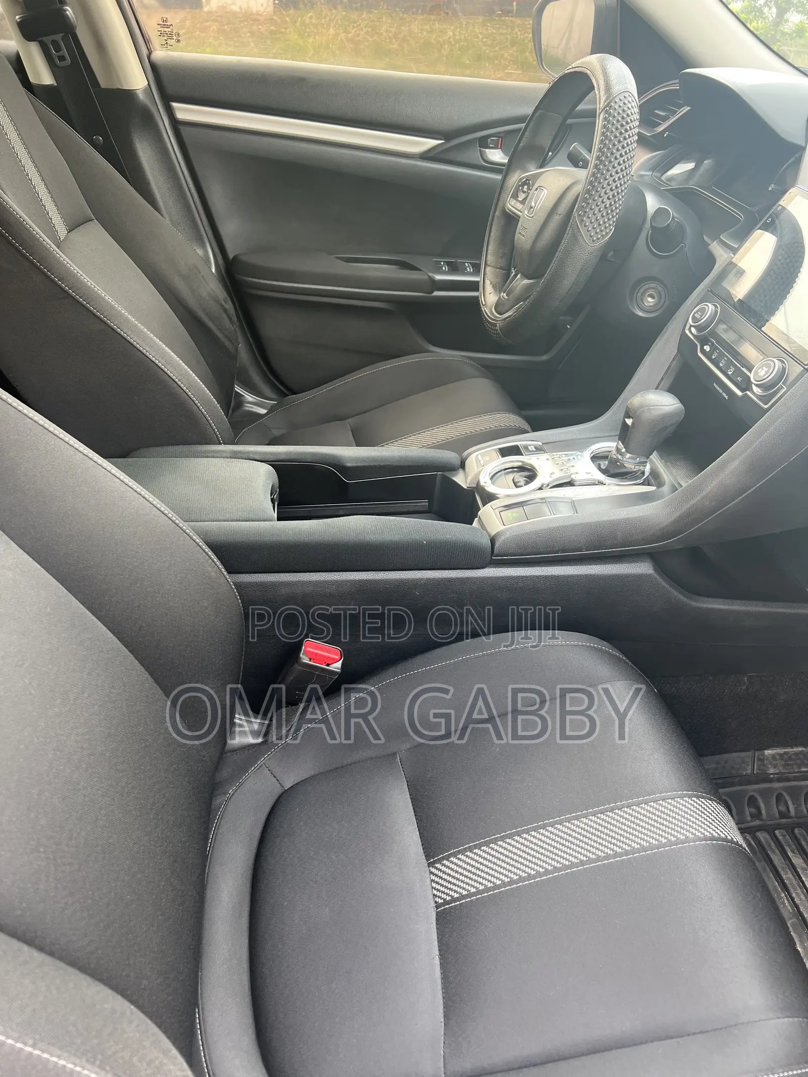 Honda Civic LX 4dr Sedan (2.0L 4cyl) 2017 Black