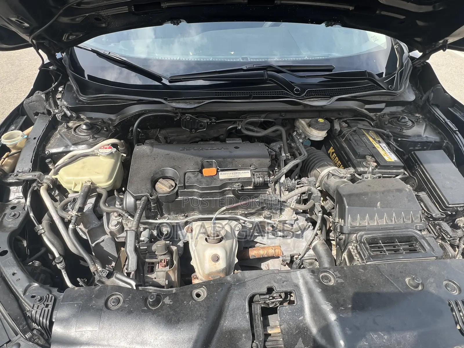 Honda Civic LX 4dr Sedan (2.0L 4cyl) 2017 Black